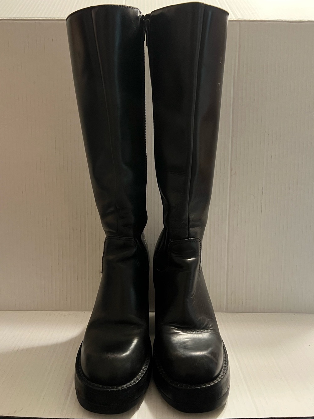 Steve Madden ‘Nite’ black Brazilian Leather boots